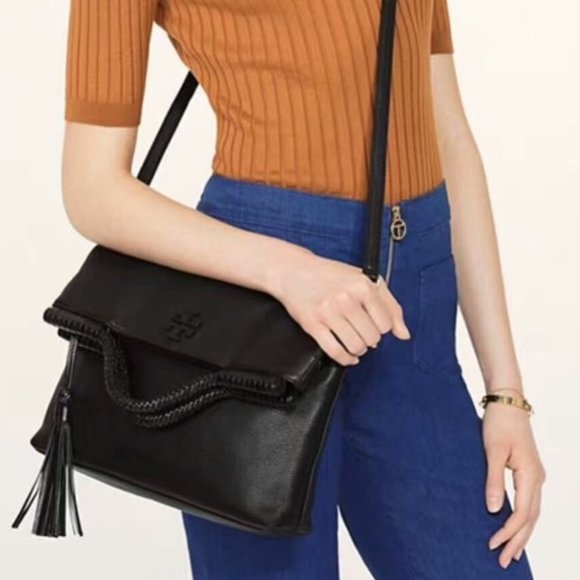 Tory Burch Taylor Convertible Fold-Over Crossbody Bag - Picture 4 of 7